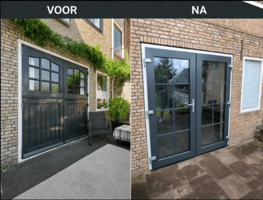 Aluminium kozijnen modern huis